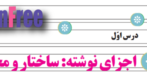 درس اول 1 نگارش یازدهم